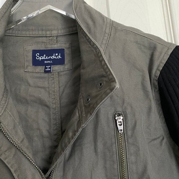 [Splendid] Cotton Twill Anorak in‎ Fatigue - Picture 4 of 10